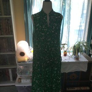 Beautiful midi sleeveless floral dress